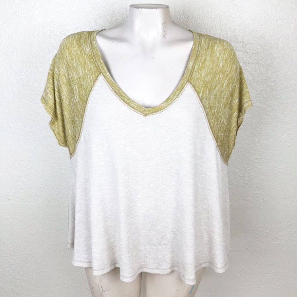 Free People Baseball Tee